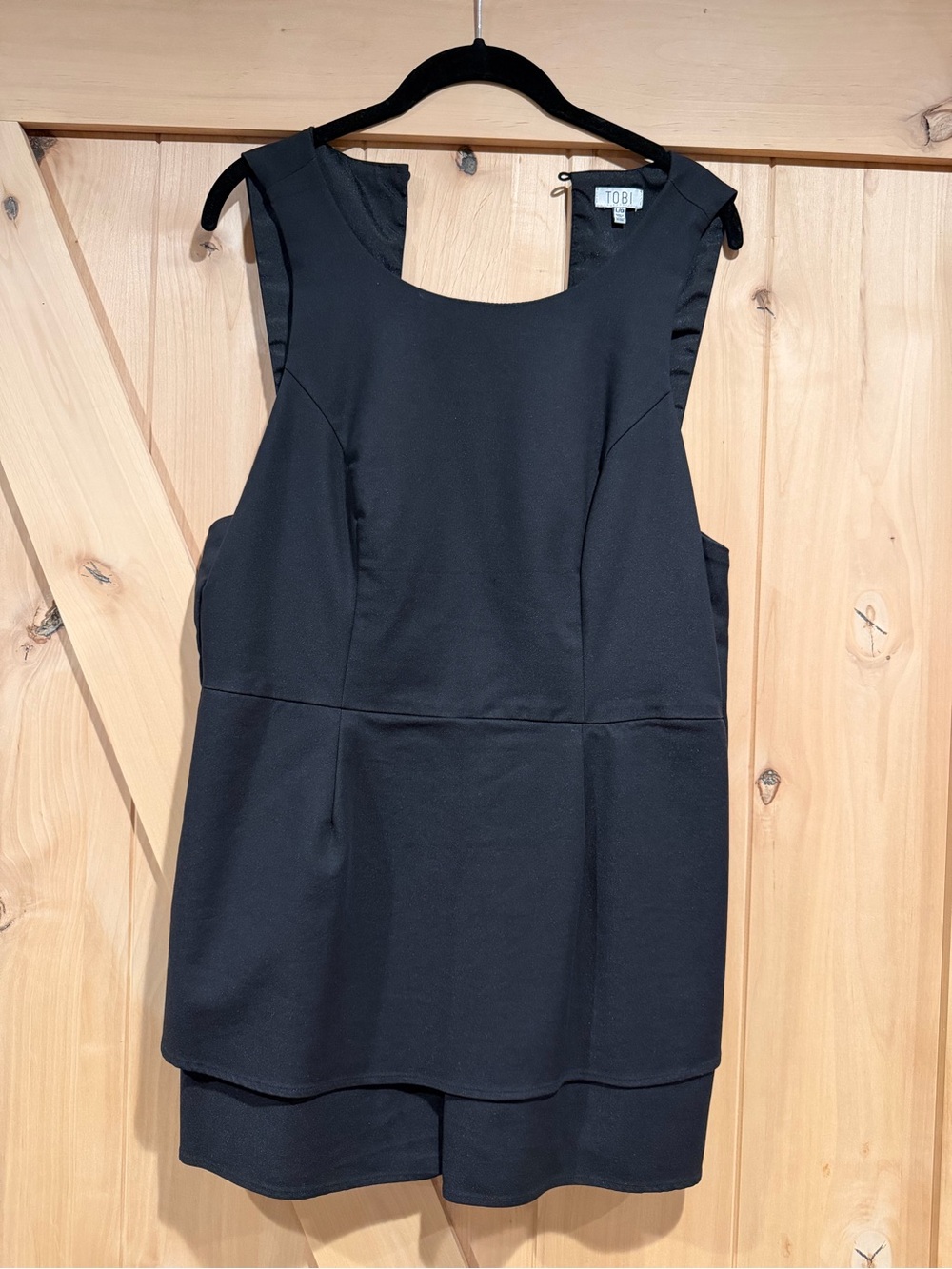 TOBI Black Sleeveless Romper